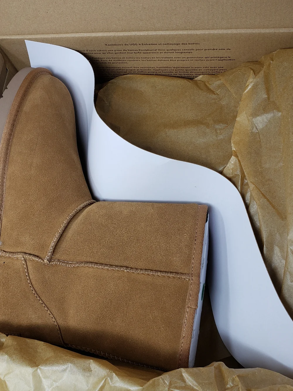 Koolaburra Tan Suede Kids Short Boots